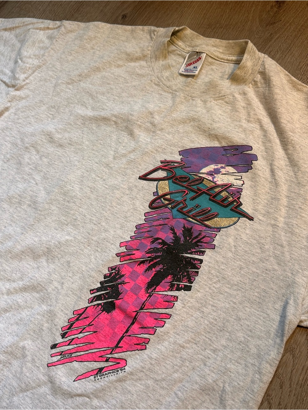 Vintage Bel Air 50s Grill Graphic Tee